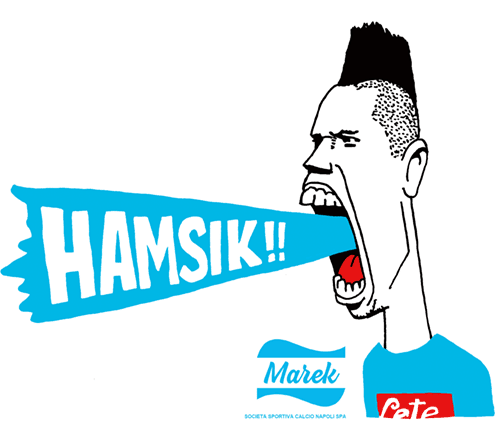 }NEnV[NMarek Hamsik i| NapoliiXoLAj̎GCXg