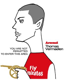 Thomas Vermaelen�i�x���M�[�jARSENAL(�A�[�Z�i��)�g�[�}�X�E�t�F�����[��������G
