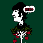 John Lennon on Apple Tree