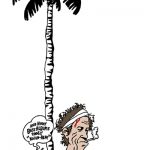 Keith Richards Falls From Coconut Tree